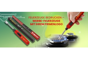 Feuerzeuge bedrucken – Werbe-Feuerzeuge mit Ihrem Firmenlogo