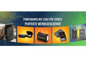 Powerbanks mit Logo für Events: Perfekte Werbegeschenke