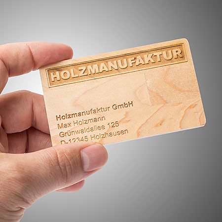 USB-Card Holz