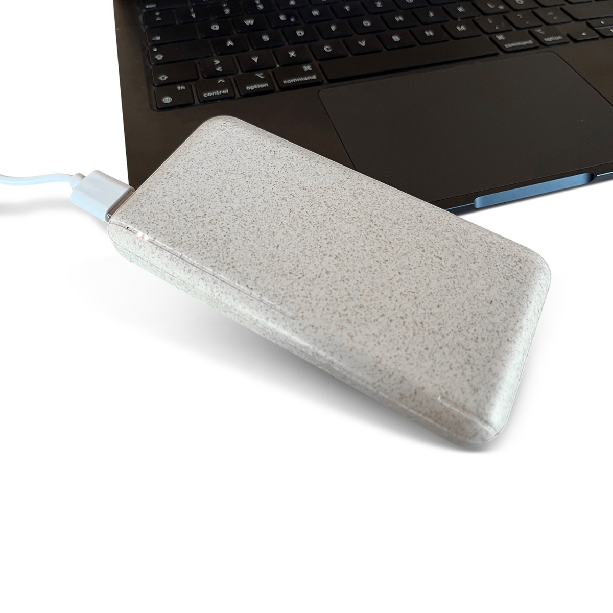 Powerbank mit Weizenstrohgehäuse