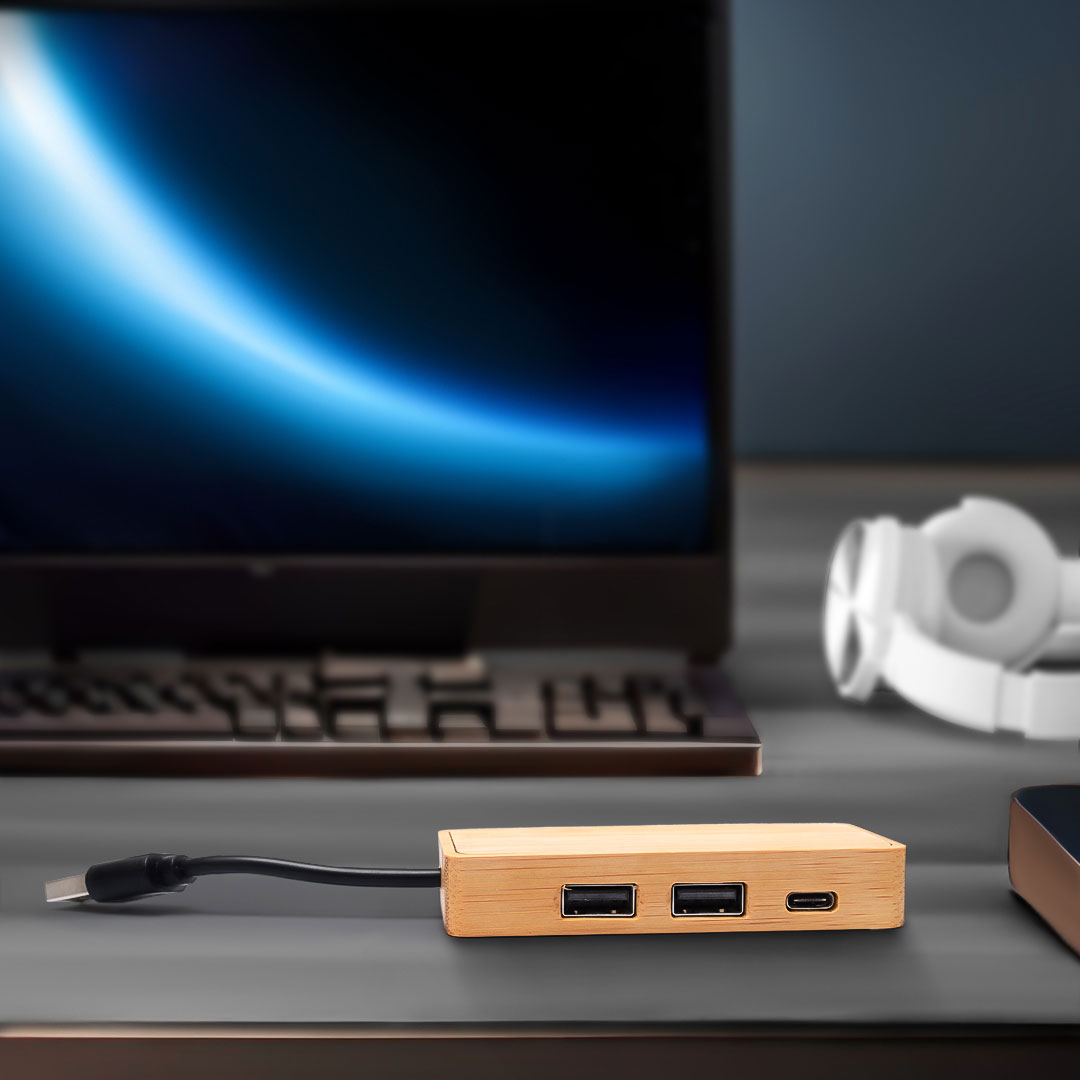 BrightBamboo USB Hub