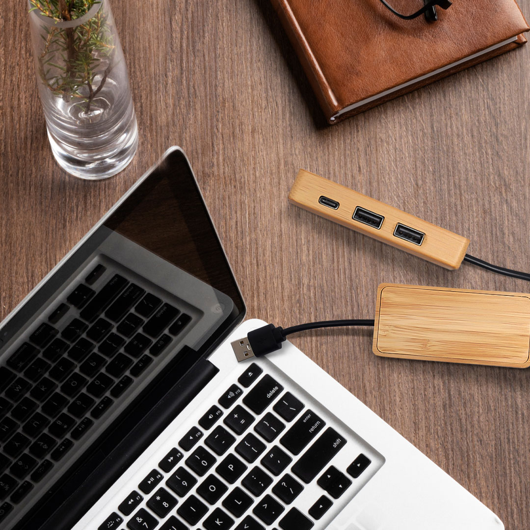 BrightBamboo USB Hub