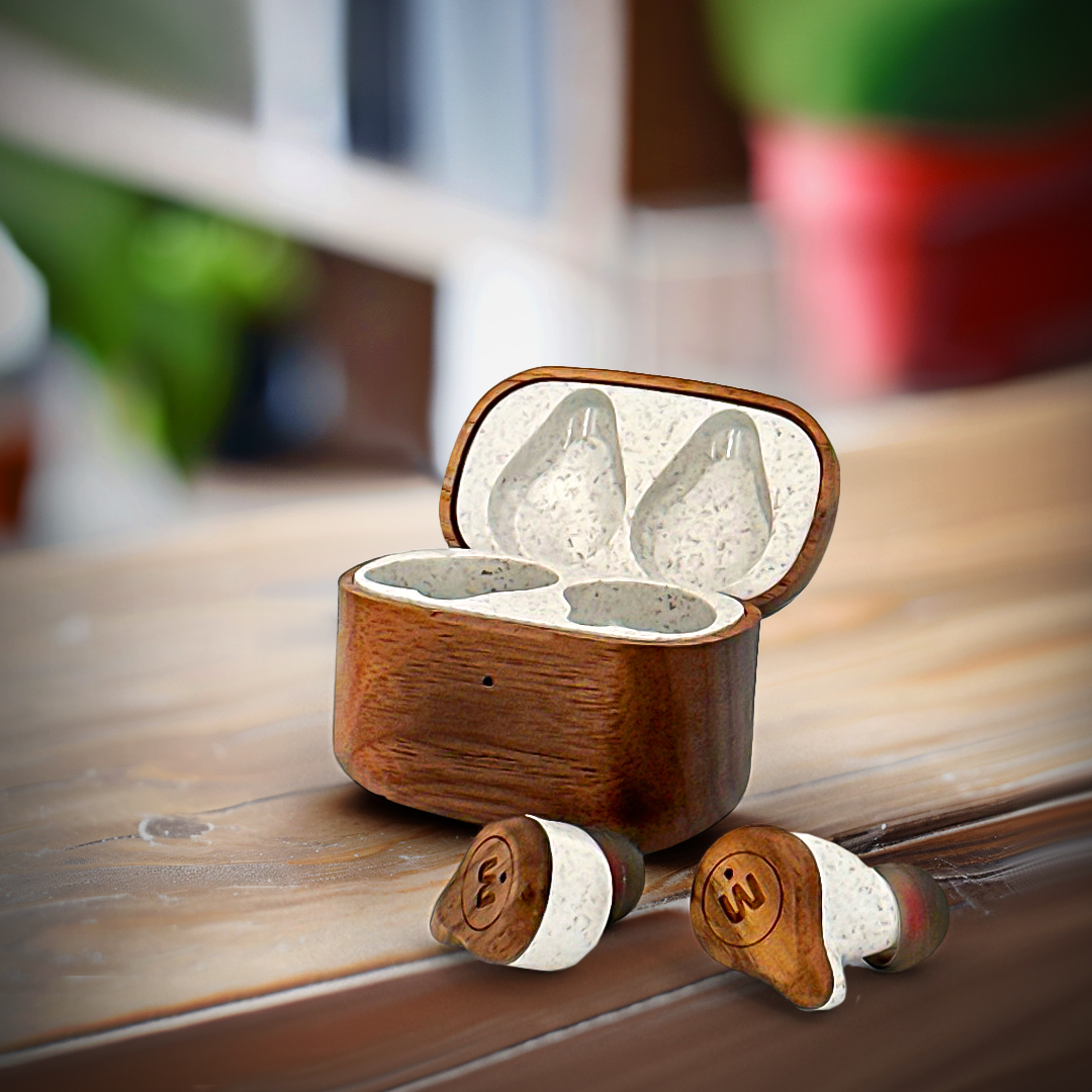 EchoTone Wood Earbuds