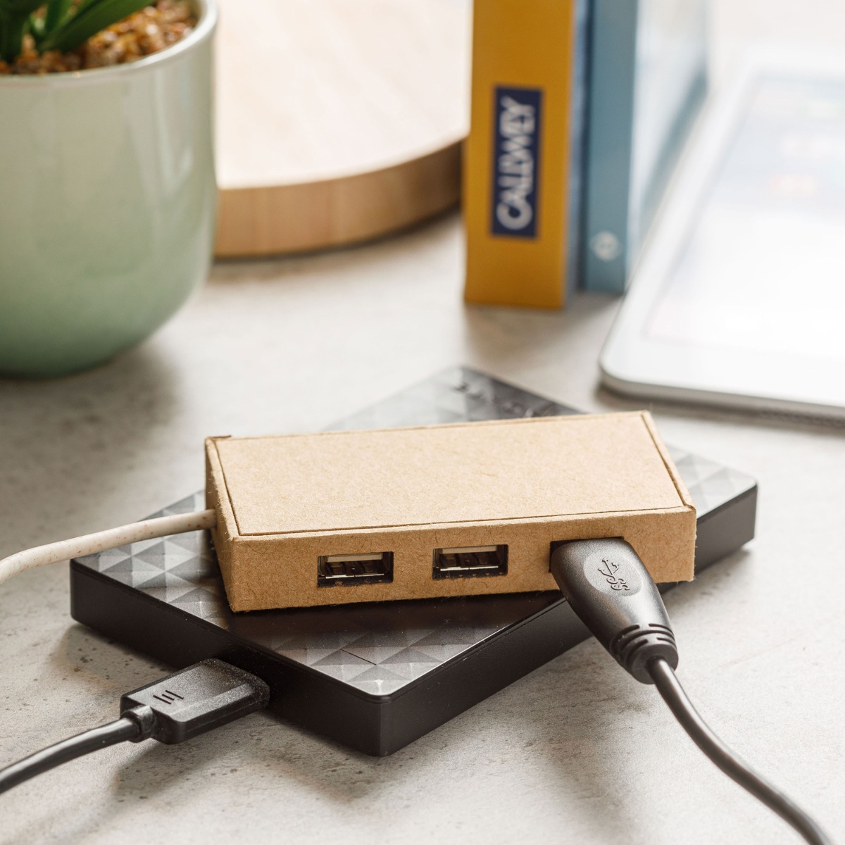 USB HUB Recycled Paper