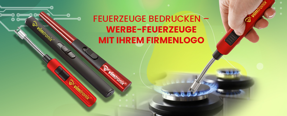 Feuerzeuge bedrucken – Werbe-Feuerzeuge mit Ihrem Firmenlogo