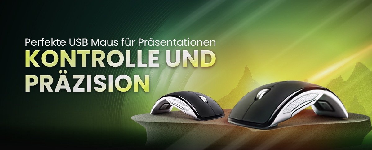 Perfekte USB Maus für Präsentationen – Kontrolle und Präzision