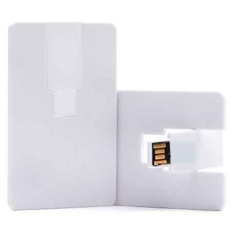Elegante USB-Card Rex in weiß