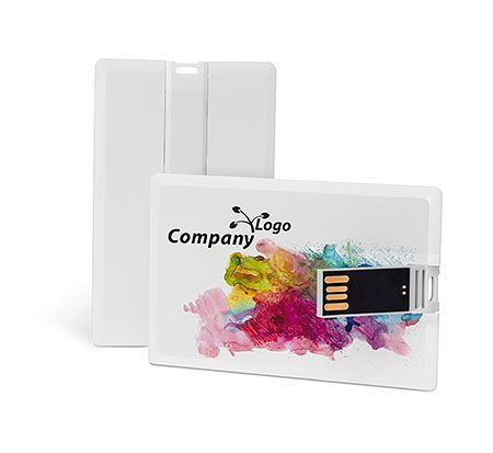 USB-Stick Basic Card mit individuellem Digitaldruck