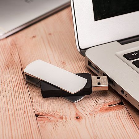 USB-Stick Elegant Expert mit Veredelung
