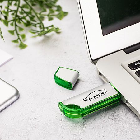 USB-Stick Advanced mit Lasergravur