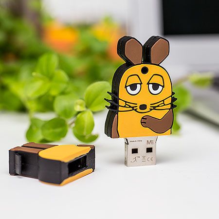 USB-Stick Sonderform - Beispiel eines individuellen Designs