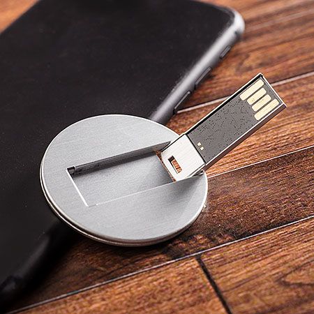 USB-Card Round Personalisierung
