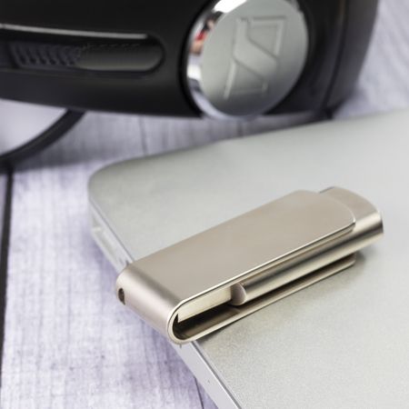 Detailansicht USB-Stick Expert Metall