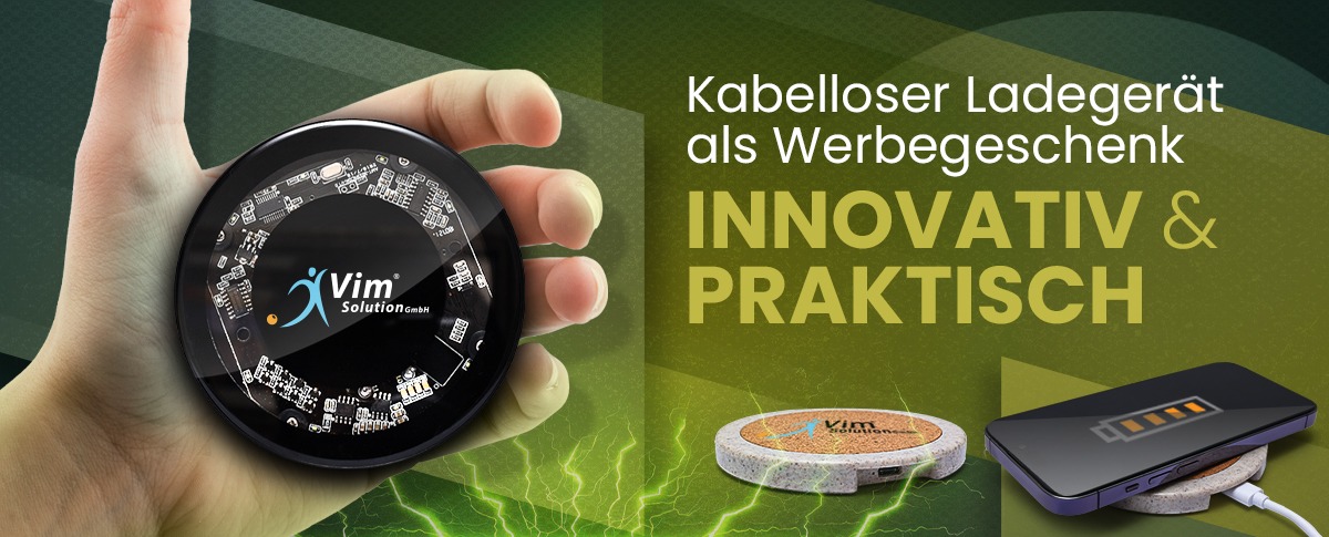 Kabelloser Ladegerät als Werbegeschenk – Innovativ und Praktisch